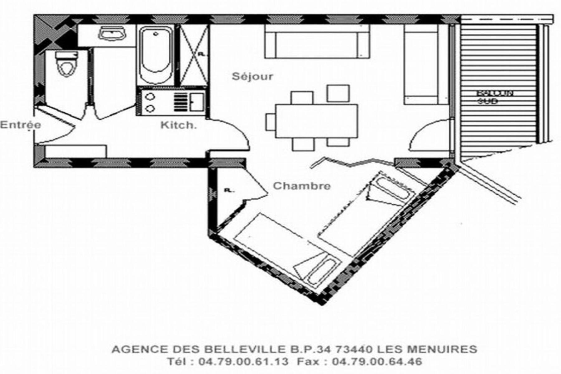 Residence Chaviere - Studio Lumineux - Ski Aux Pieds - Balcon Mae-2224 Saint-Martin-de-Belleville Εξωτερικό φωτογραφία